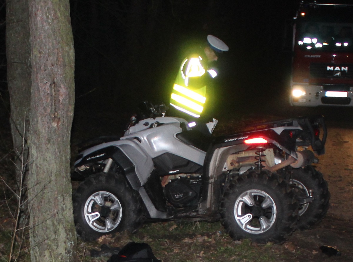 Tragiczny wypadek na quadzie Nie żyje 32 latek zdjęcia Informacje