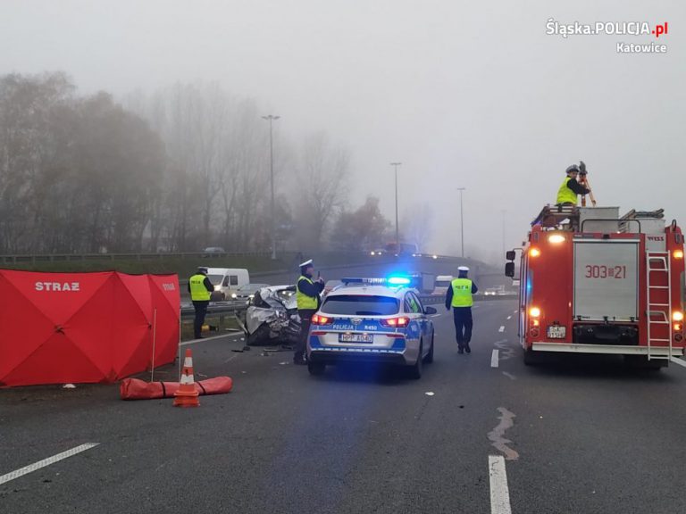 Śmiertelny wypadek na autostradzie A4 w Katowicach ...