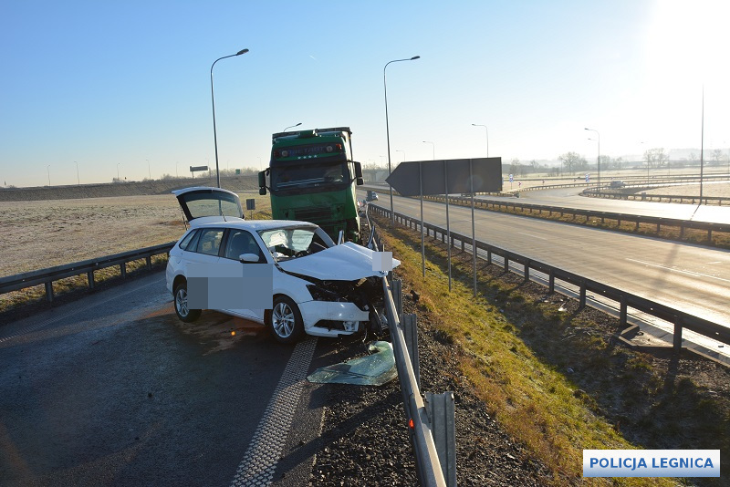 Tragiczny wypadek na autostradzie A4. Nie żyje jedna osoba