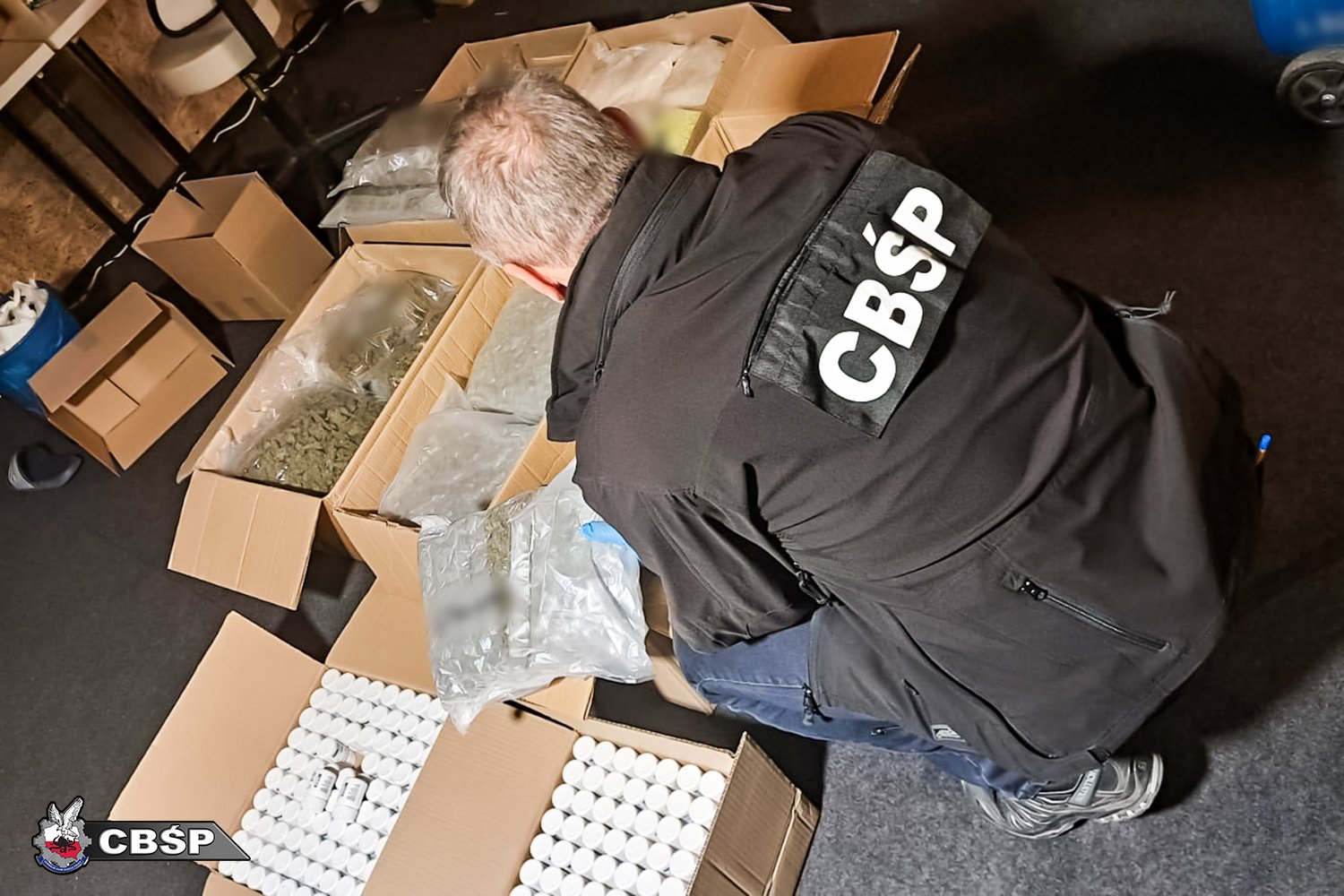 CBŚP rozbiło grupę przestępczą. Zabezpieczono narkotyki warte 2 mln zł