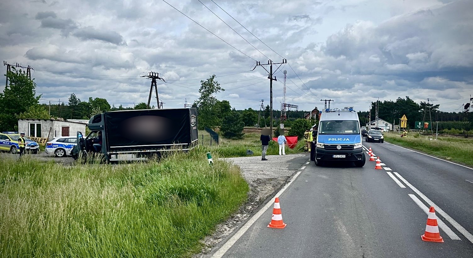 Śmiertelny wypadek pod Piłą. Motocyklista zginął na miejscu